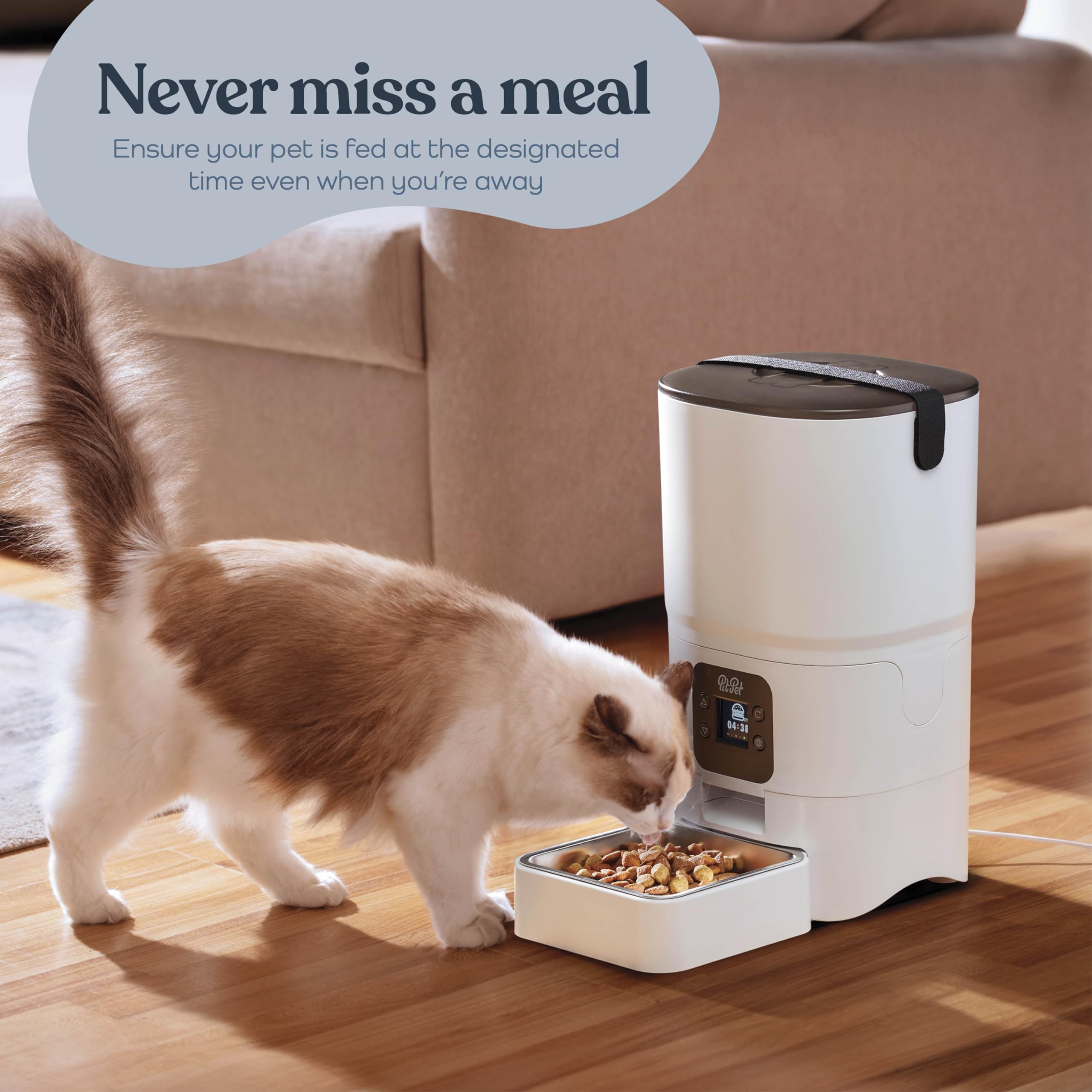 Smart Automatic Cat Feeder 6 L Reliable Automatic Cat Food