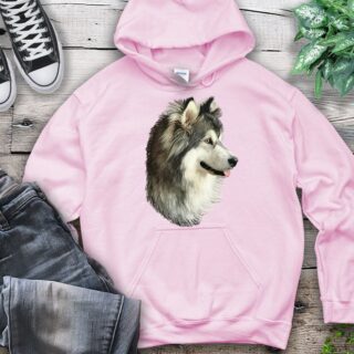 Customized Handmade Pet Portrait Hoodie - Personalized Pet Sweatshirt