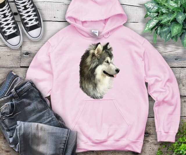 Customized Handmade Pet Portrait Hoodie - Personalized Pet Sweatshirt